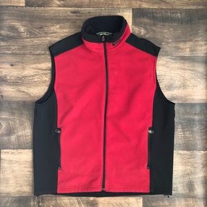 Eddie Bauer Red & Black Vest size L